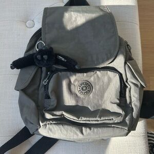 Kipling Khaki Backpack ONLY ONE USE